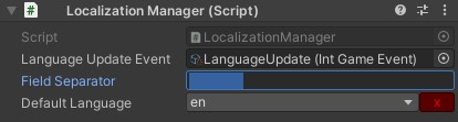 localization manager