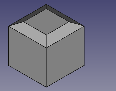 Chamfer example