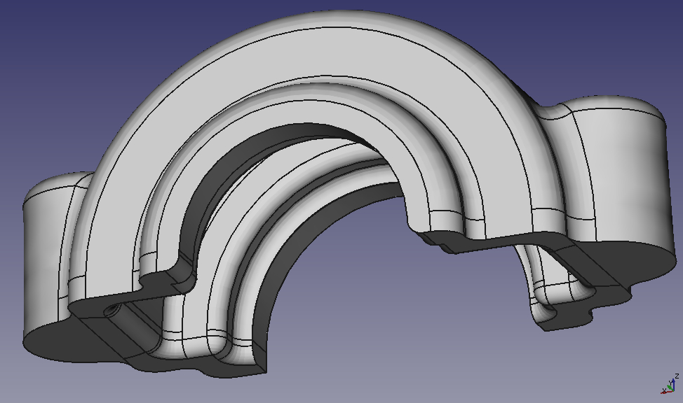 The completed raw part of the holder (without machining)\|thumb\|right\|400px