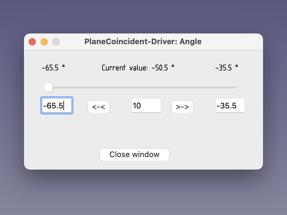 Dialog window with another text entry field