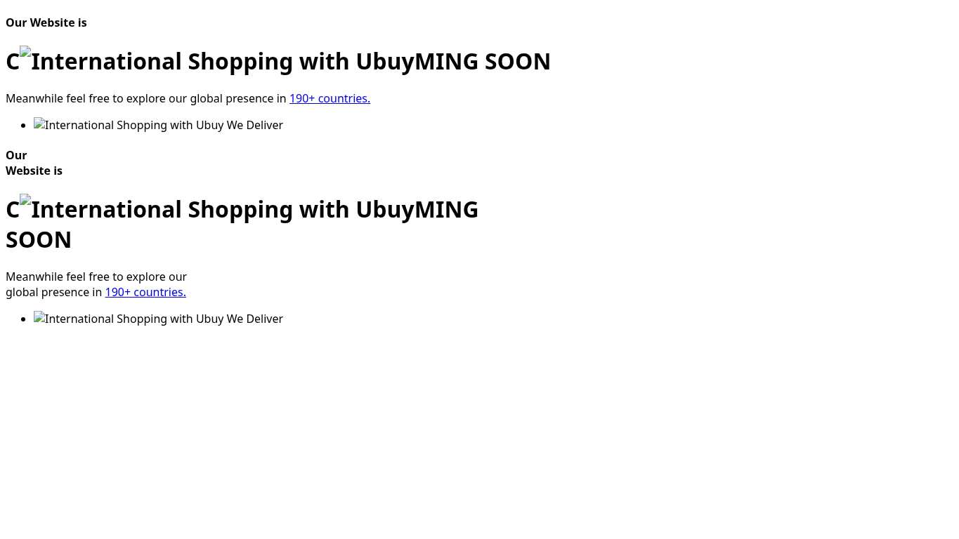 معاينة مقتطعة لأحدث لقطة شاشة كاملة لصفحة النطاق ubuy.com.ye