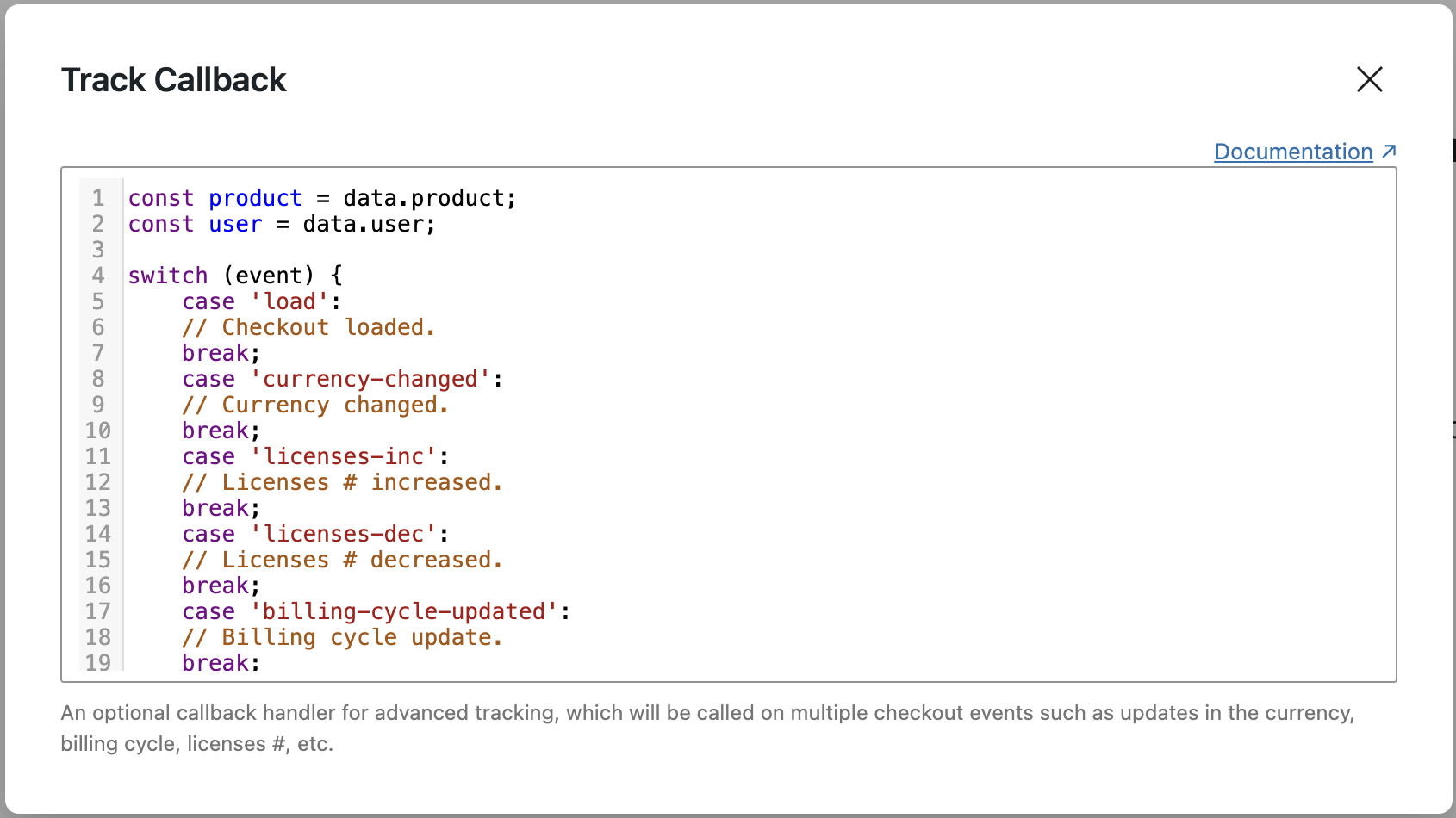 callback-editor