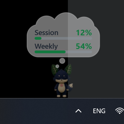 Hachiko-Usage on the desktop