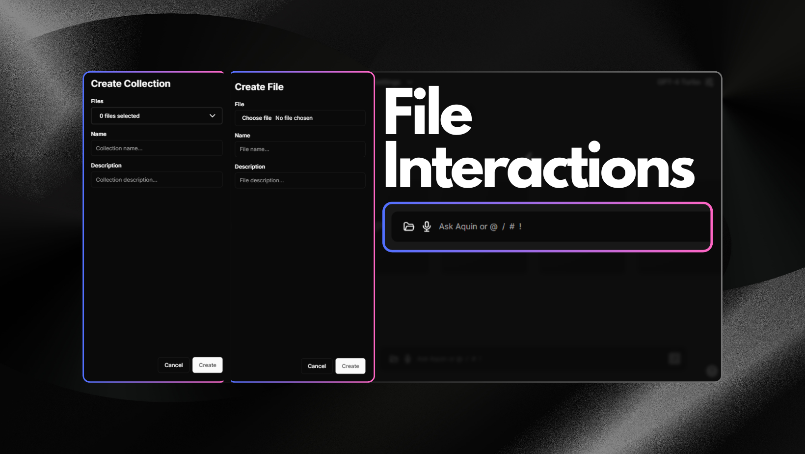 File Interactions