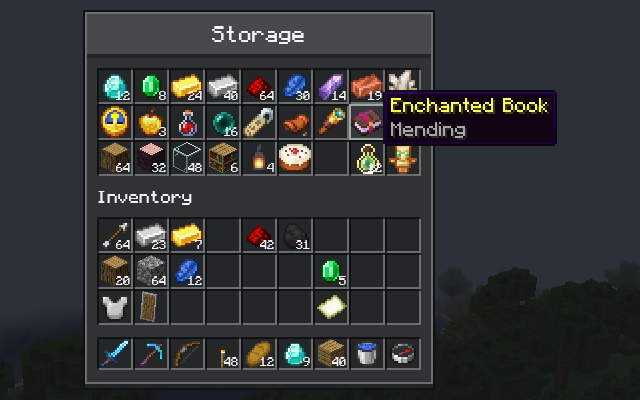 A chest laid out with Compose