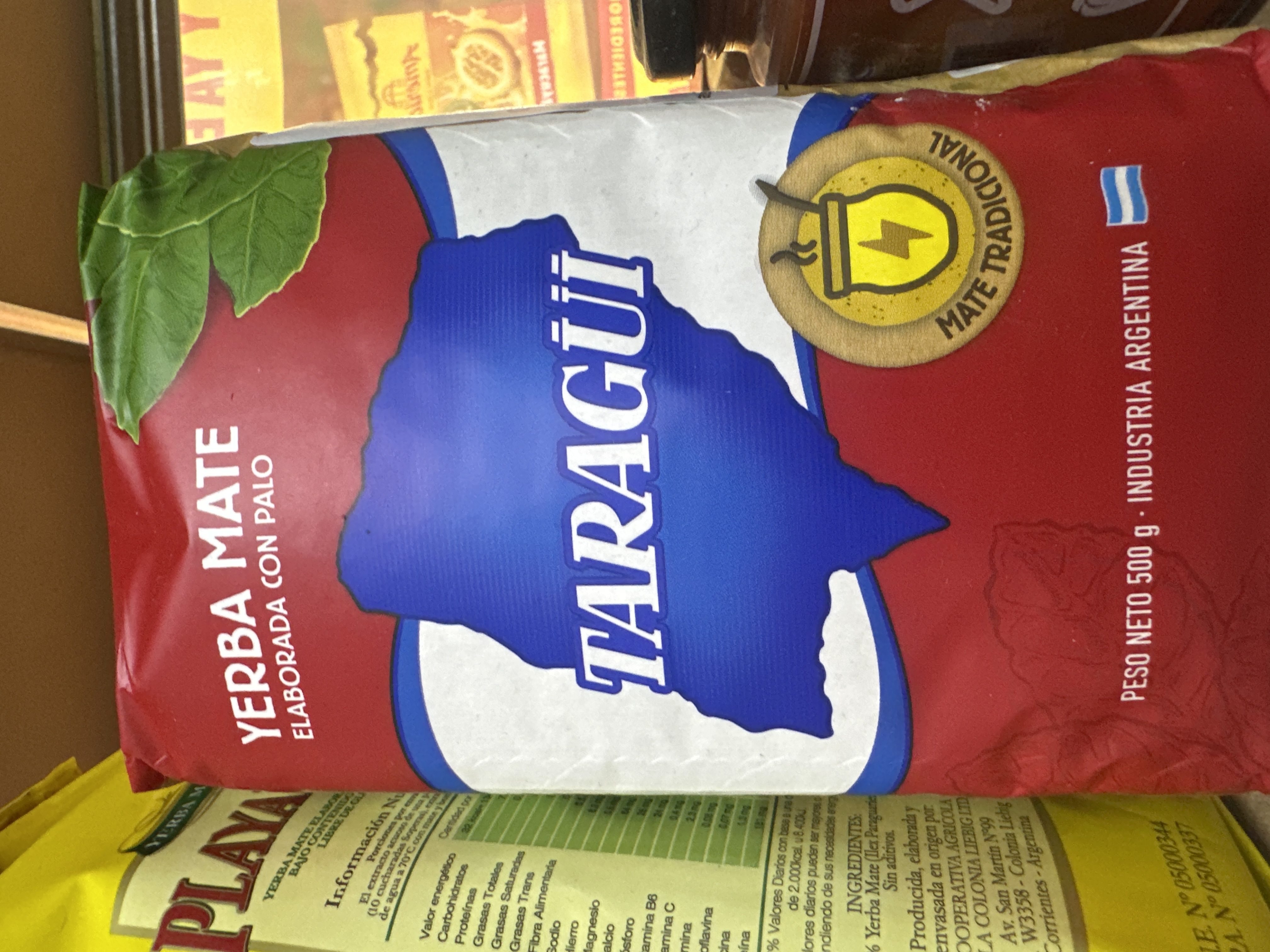 Yerba mate taragui 
