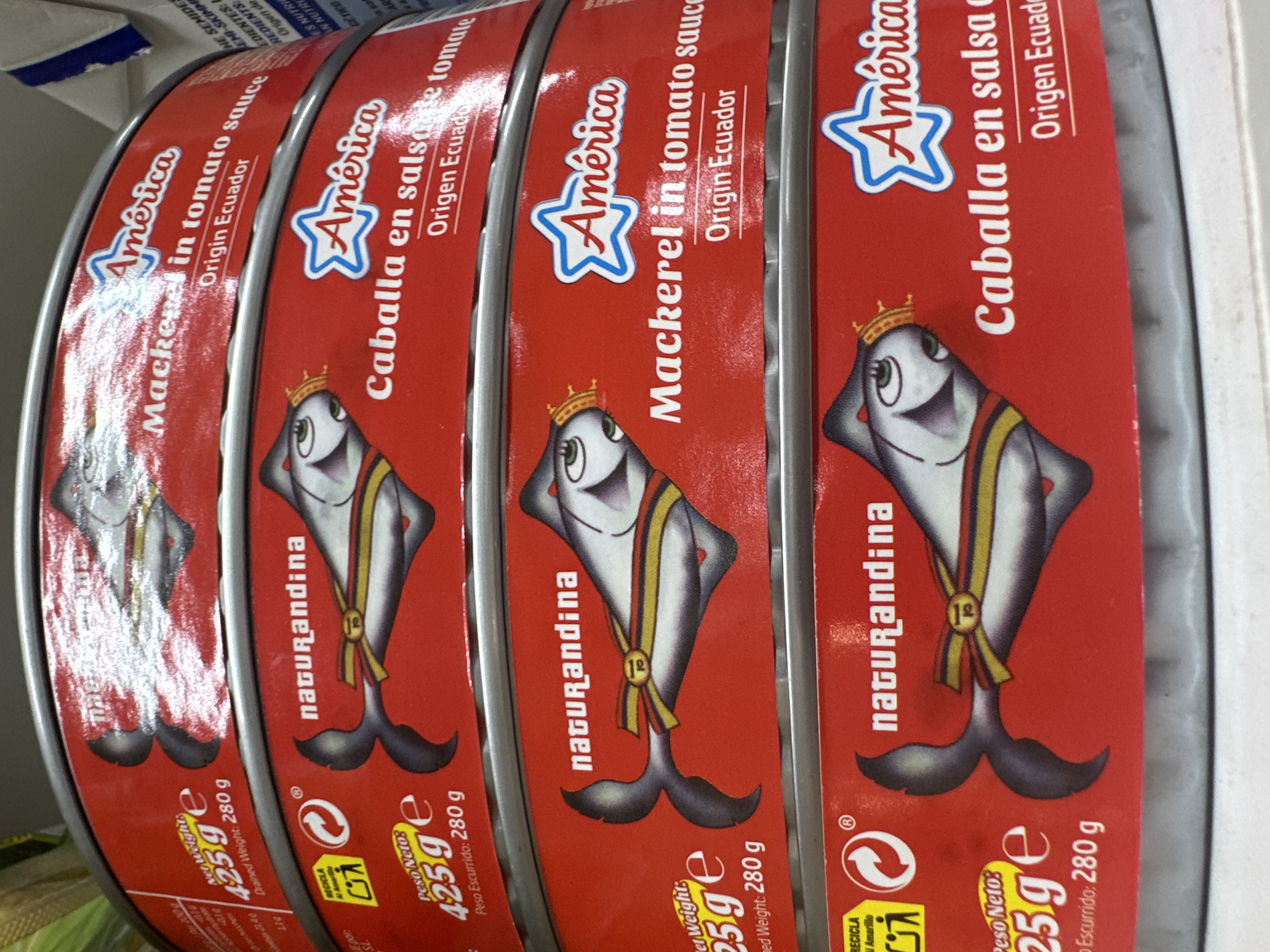 Caballa en salsa de tomate 