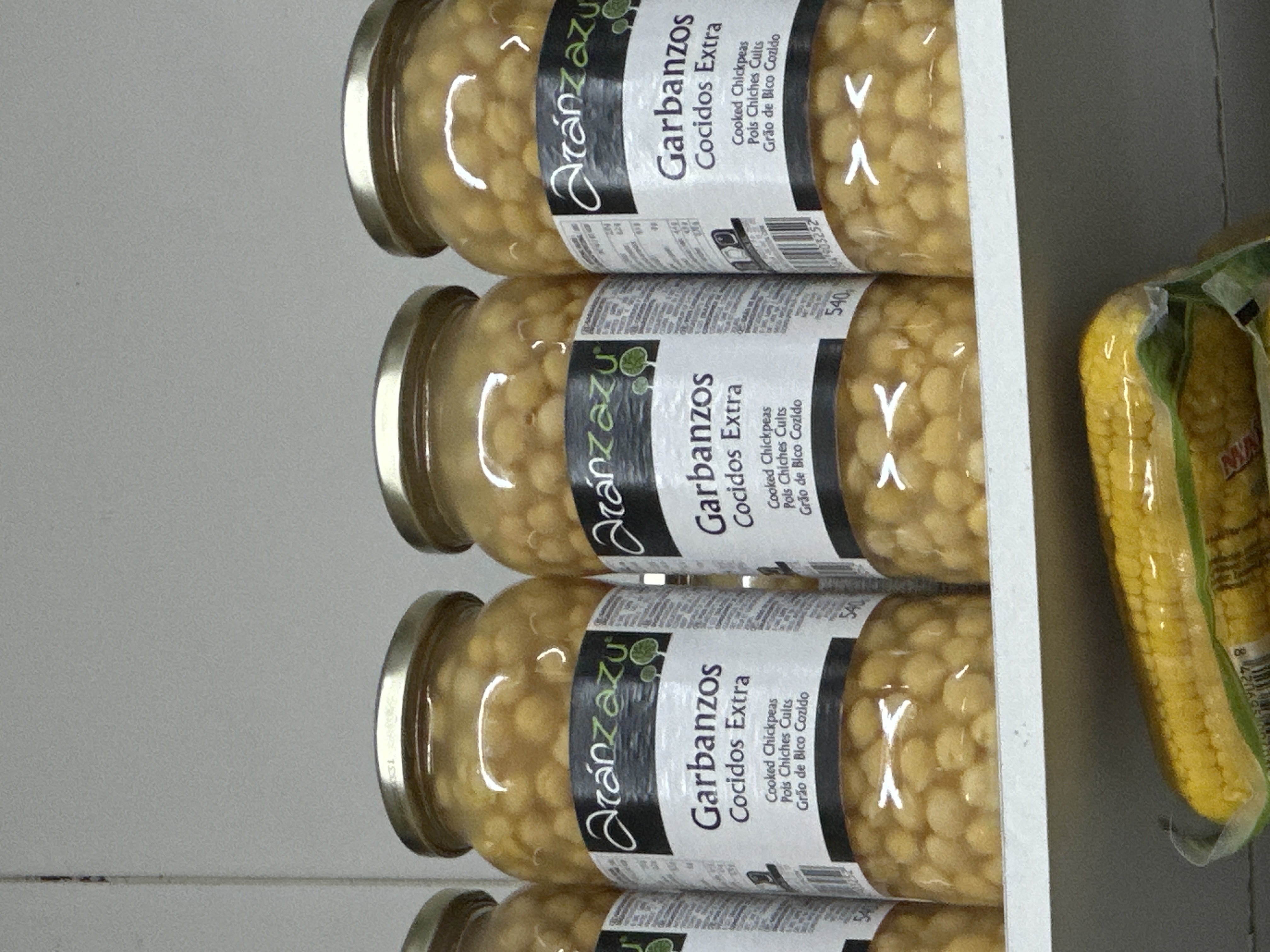 Lata conserva garbanzos 