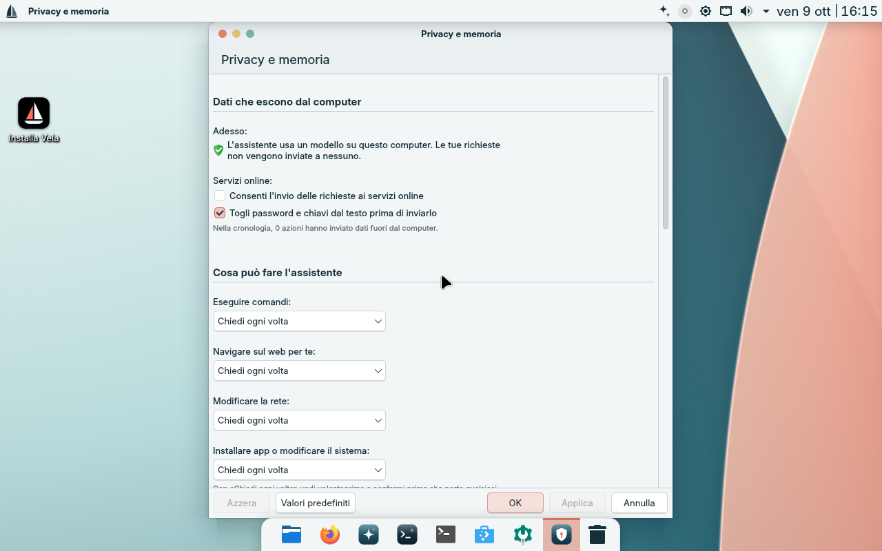 Pagina privacy