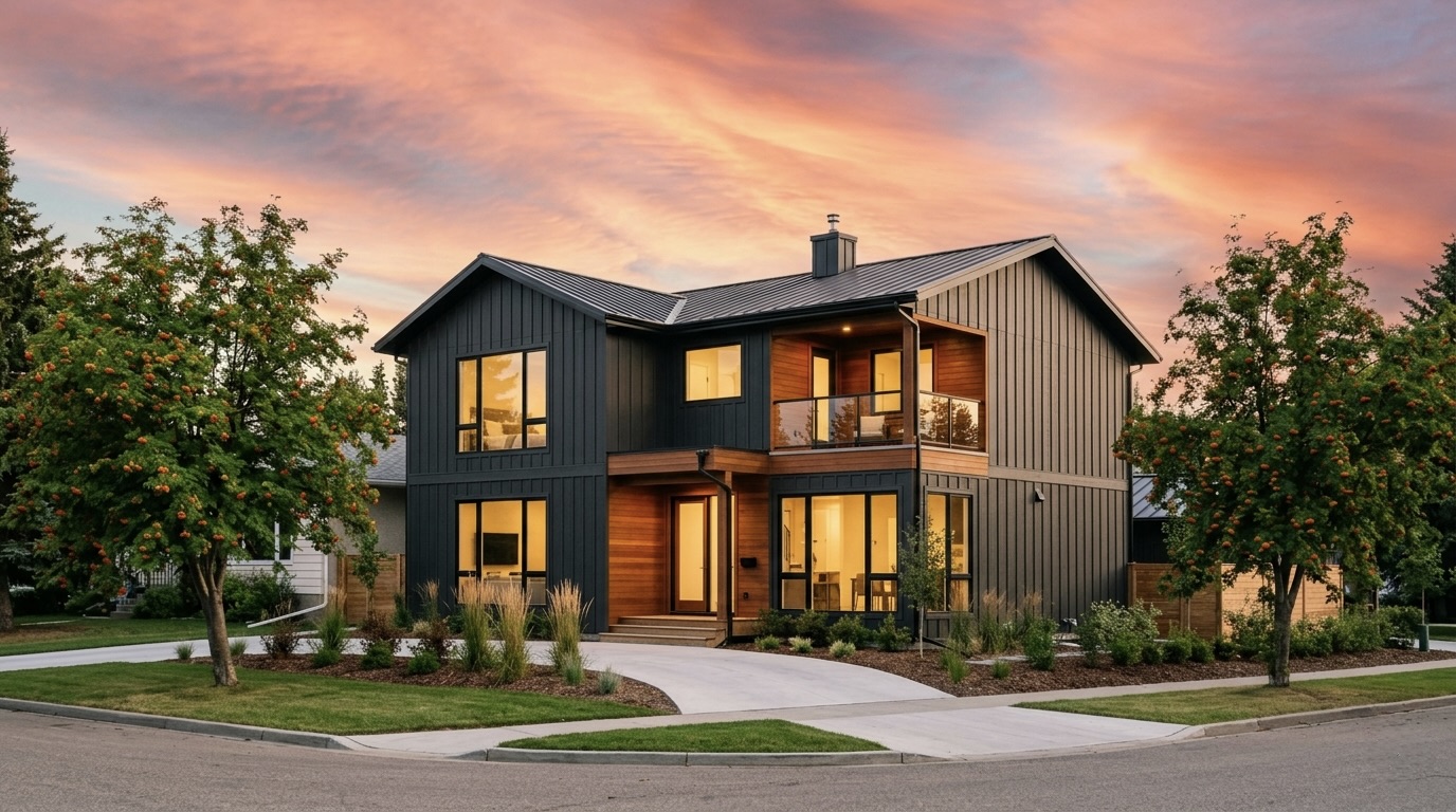 Custom small home built by BZM Enterprise