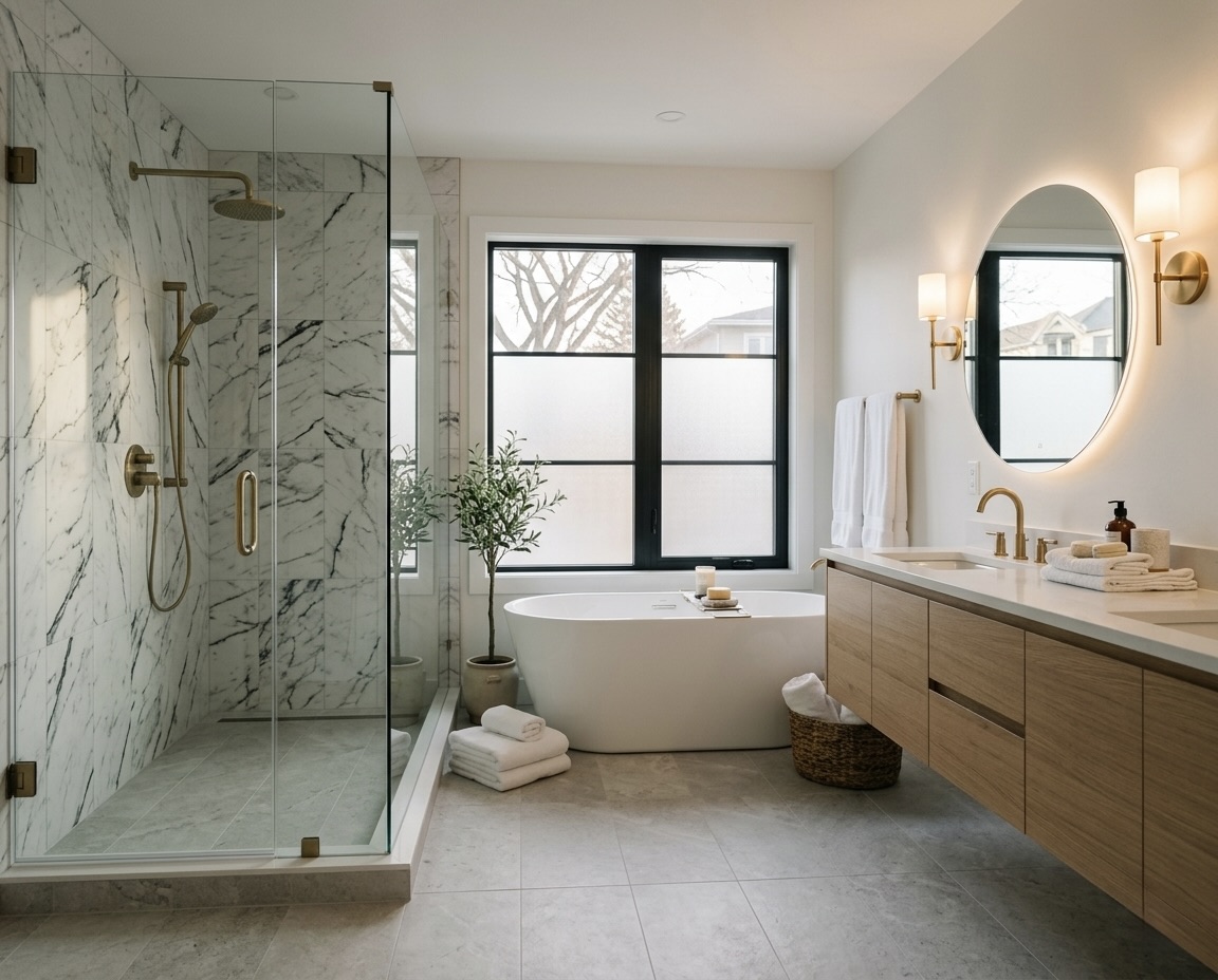 Bathroom renovation by BZM Enterprise