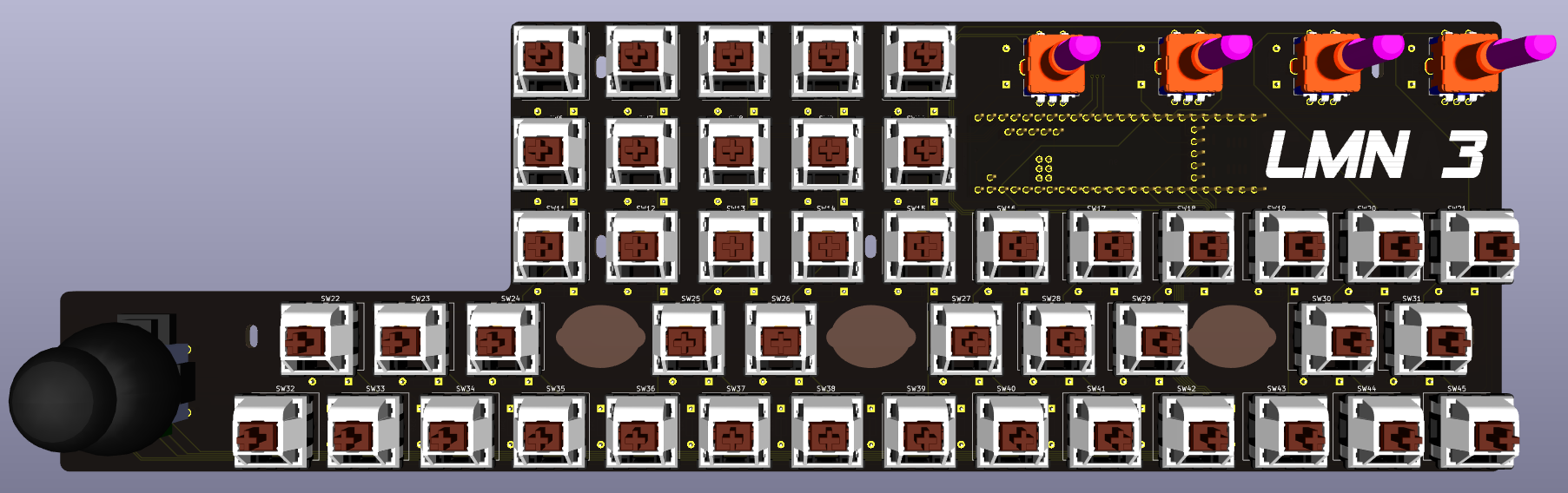 screenshot of PCB Rendering