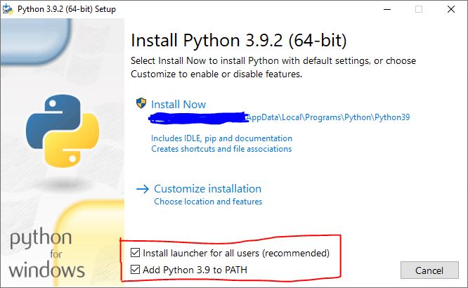 Install Python