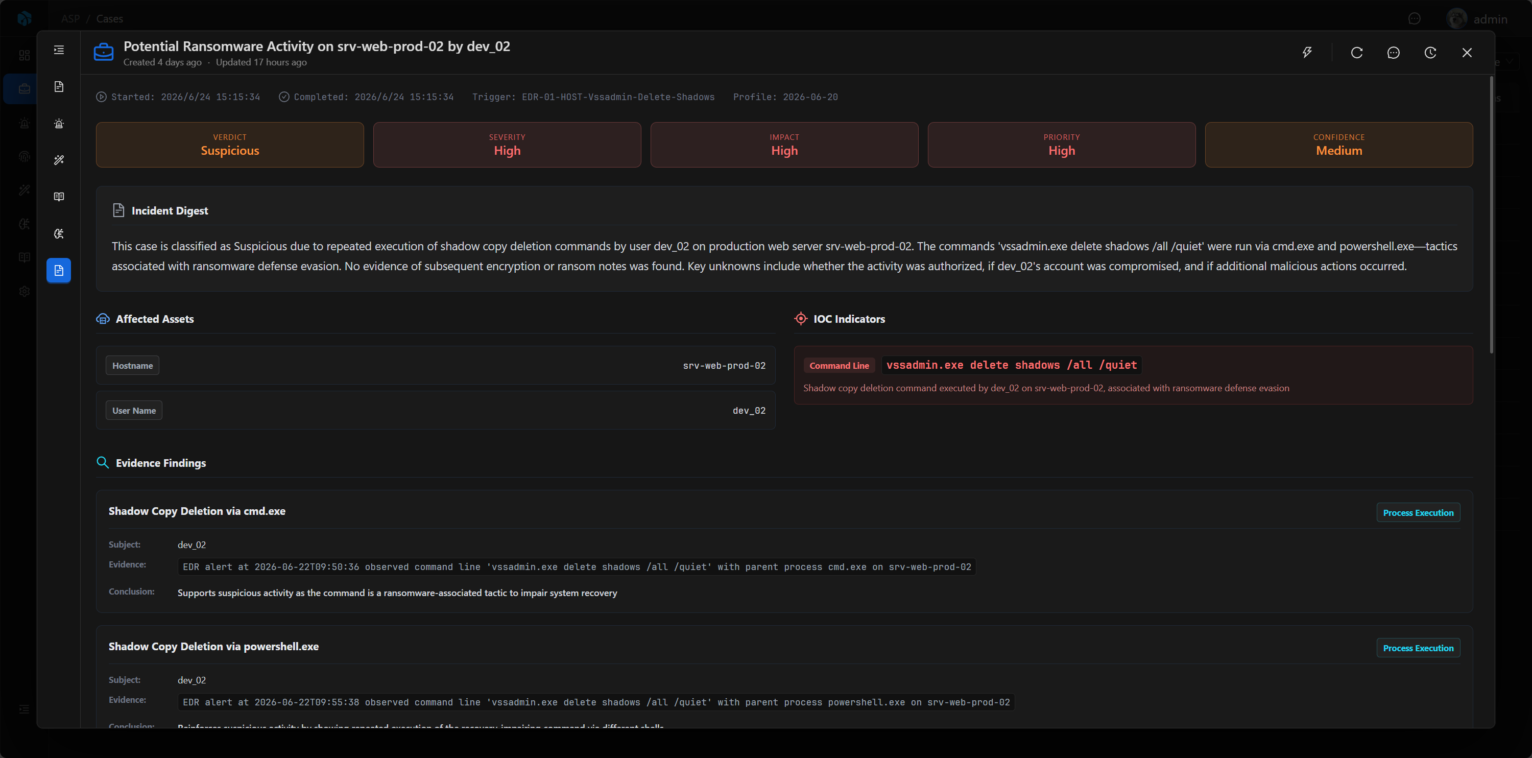 AI-Powered Investigation, Seconds Not Hours