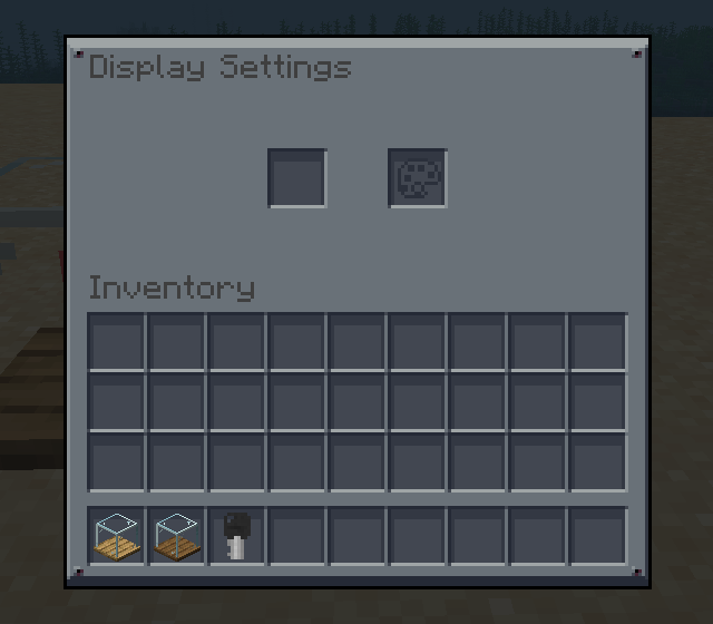 Display Menu Preview
