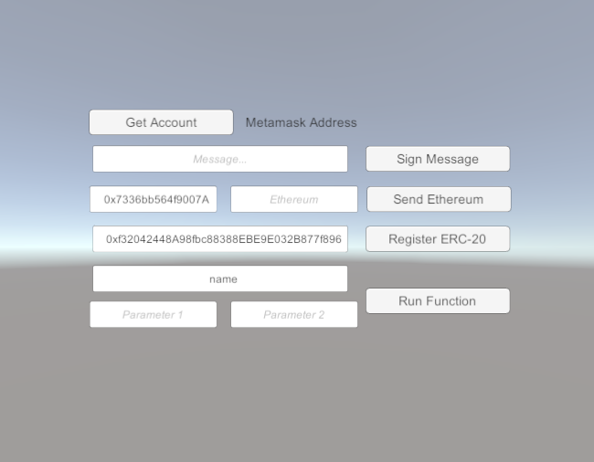 Blockchain UI