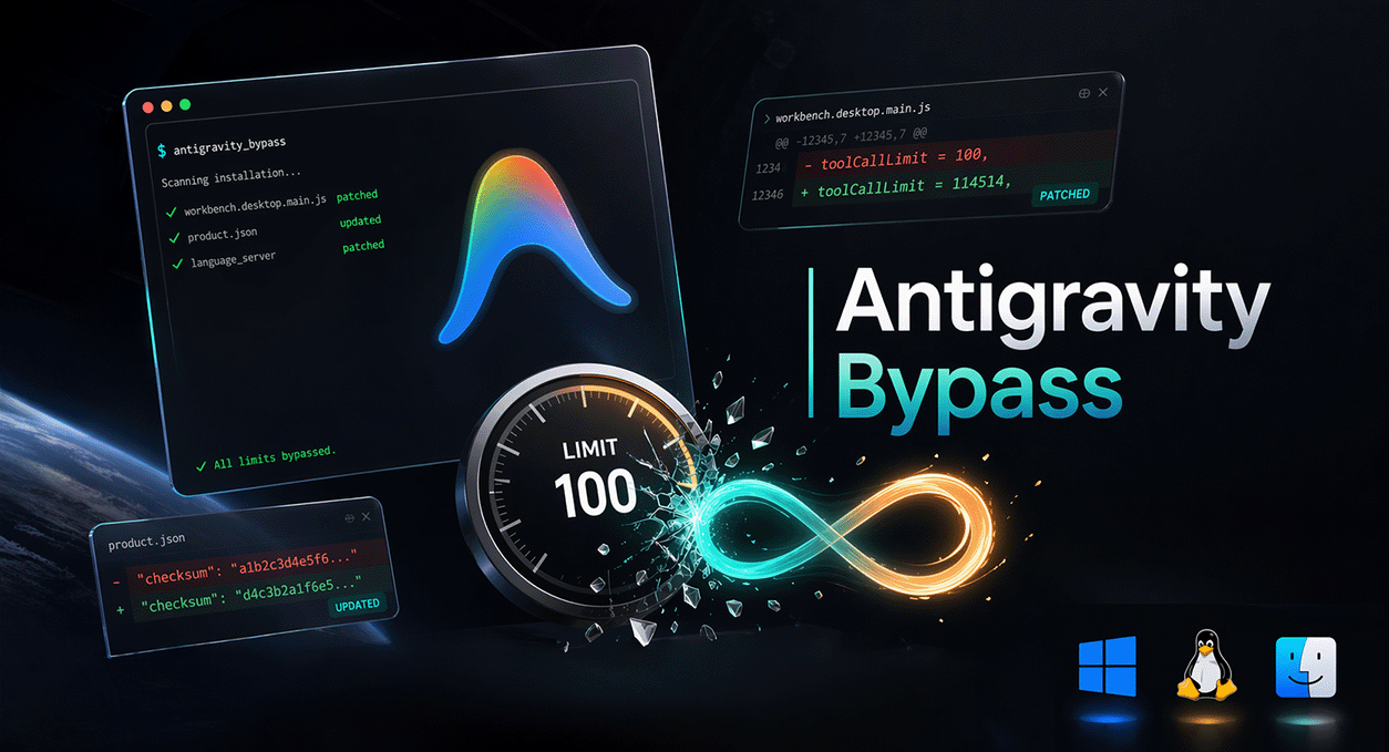Antigravity Bypass Banner