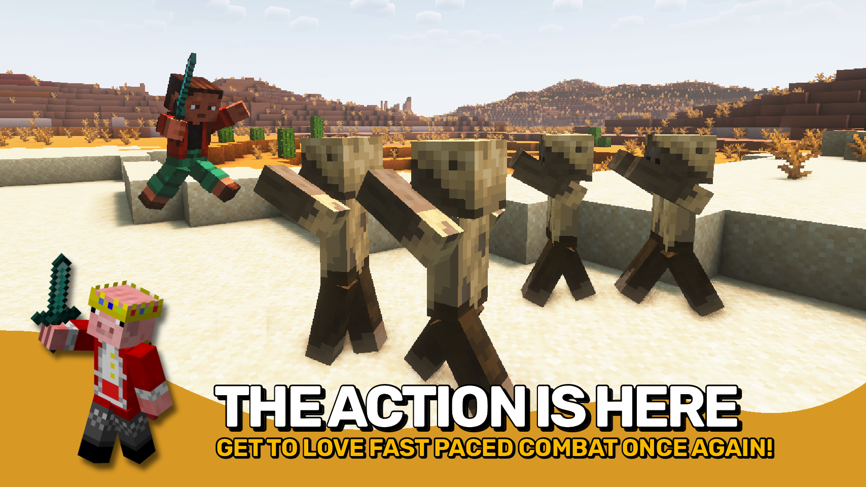 Enhance Minecraft COMBAT with these Mods (1.16.5 Forge)