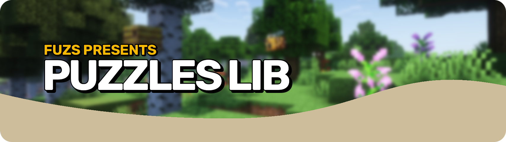 Puzzles Lib [Forge & Fabric] Mod for Minecraft  [1.19.2][1.18.1][1.17.1][1.16.5]
