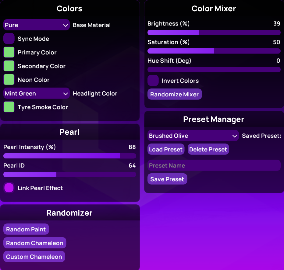 GitHub - Fuzzcore/Vehicle-Paintjobs: DISCONTINUED! This script provides ...