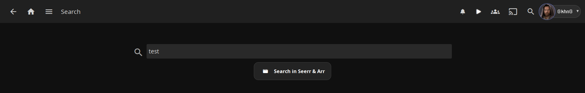 Jellyfin search bridge title query action