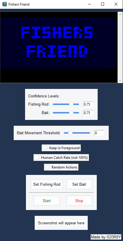 FishersFriend Example