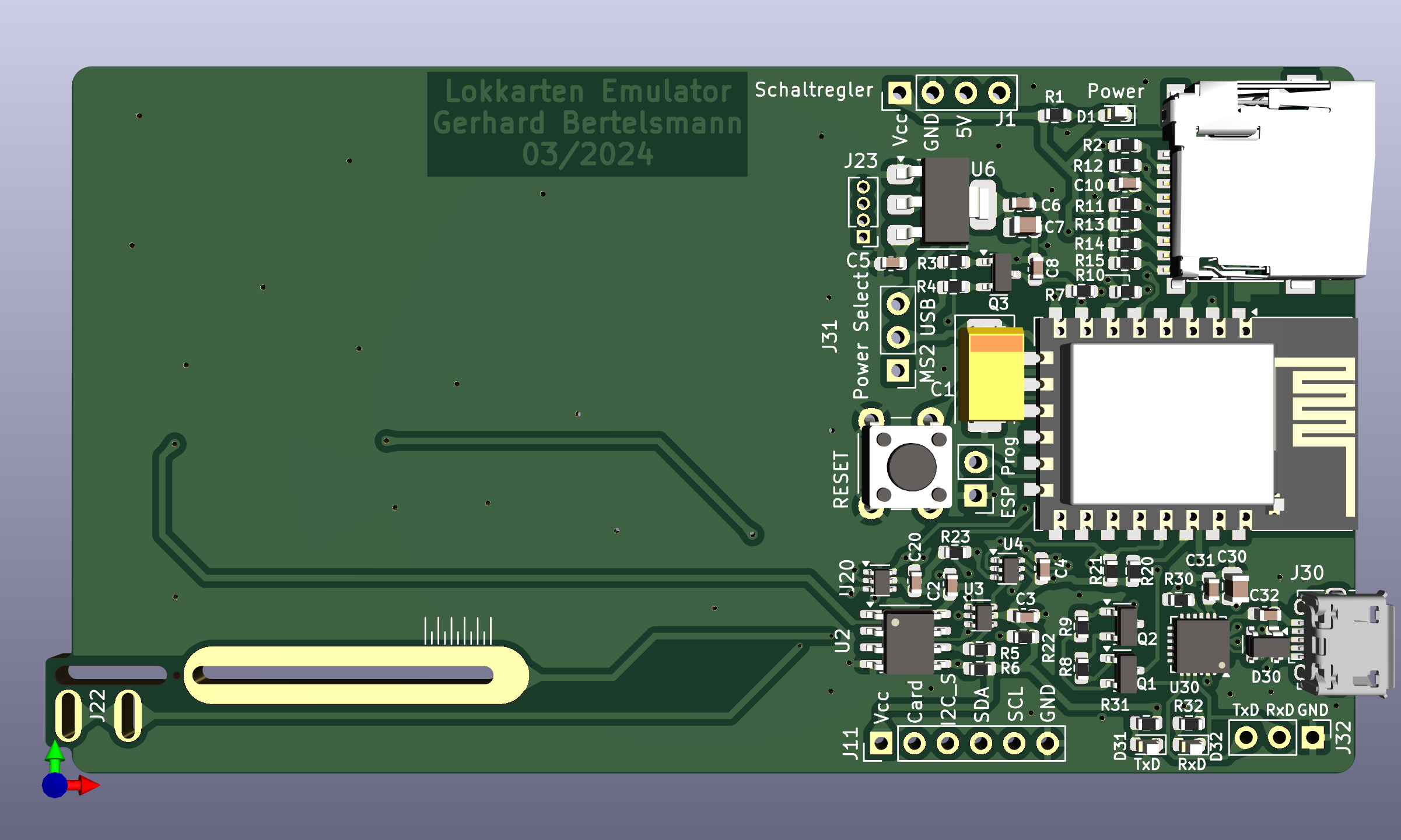 Lokkkarten Emulator, from the project README