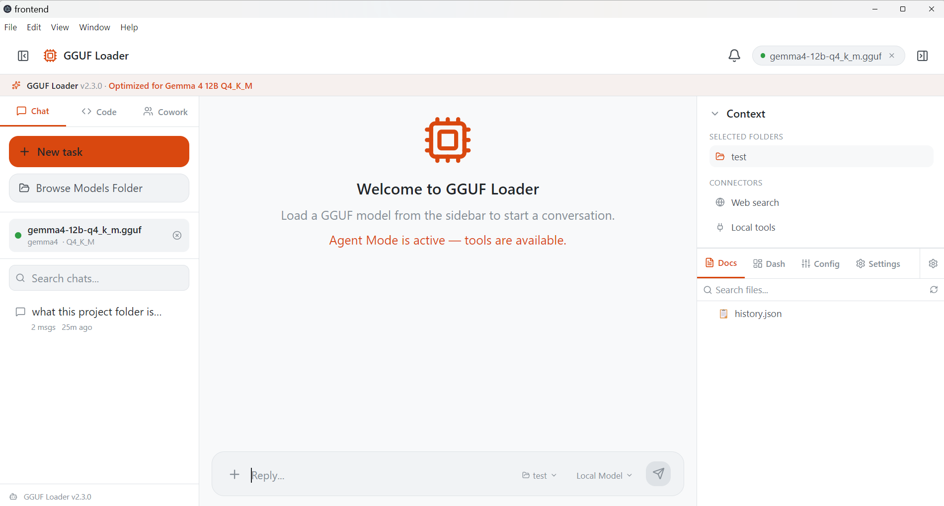 v2.3.0 - Chat Interface