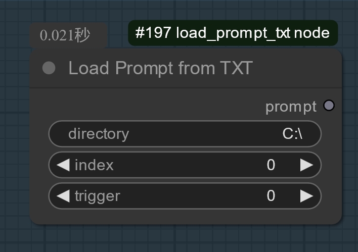 Load Prompt from TXT node
