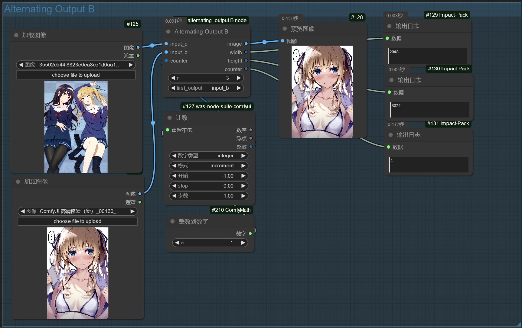 workflow example1(nodes 6 reset mode)