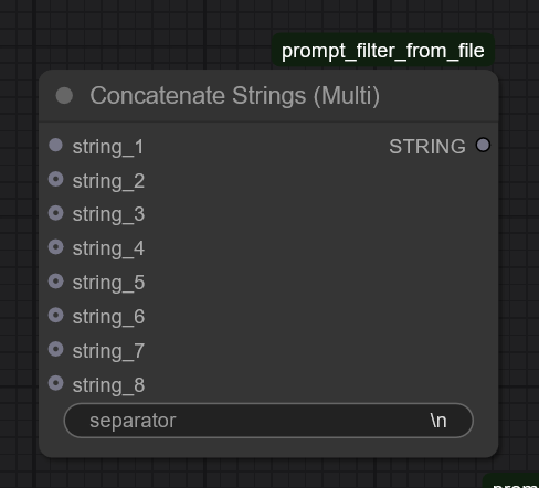 Concatenate_Strings（Multi）node