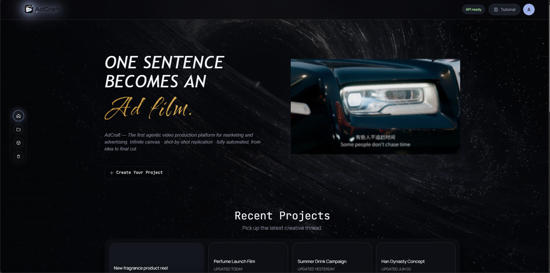 AdCraft Home Page