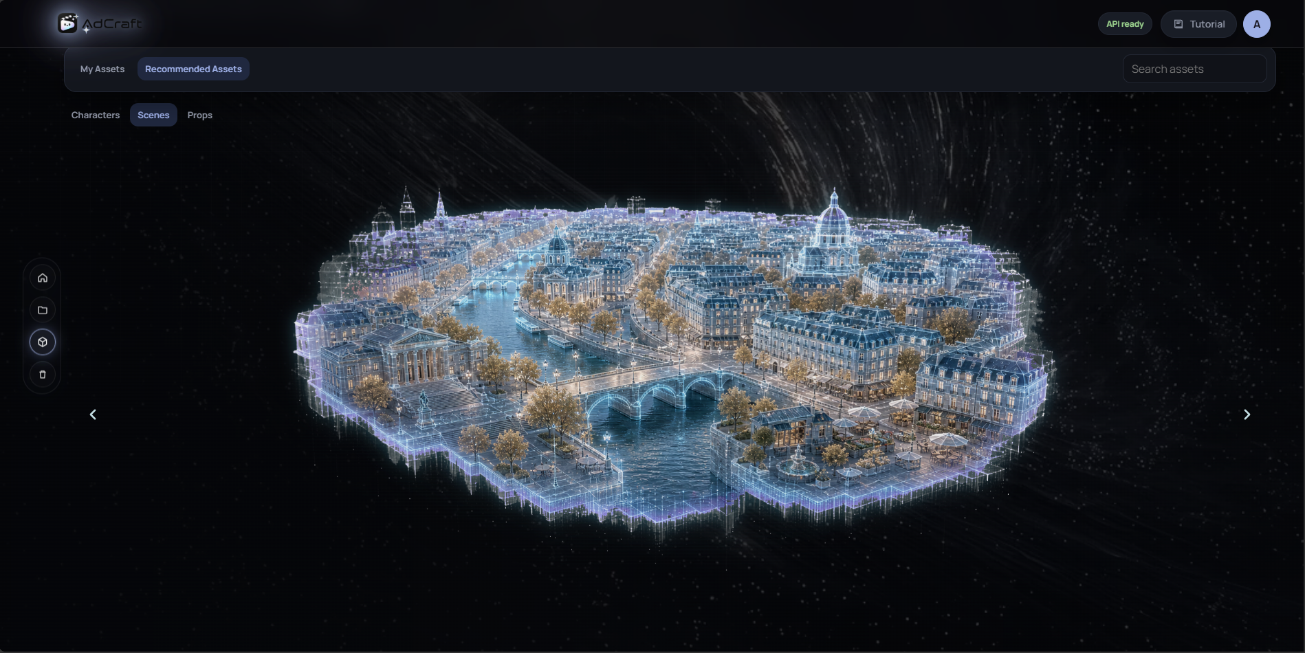AdCraft scene asset library overview — part 2
