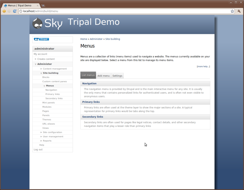 DrupalMenus1