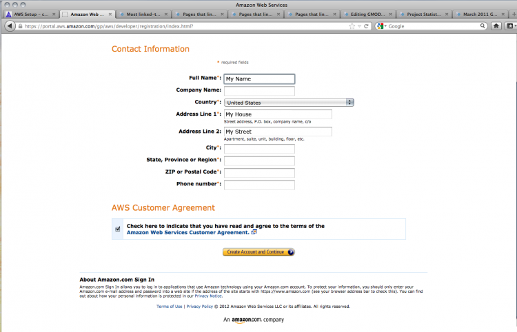 AWS login