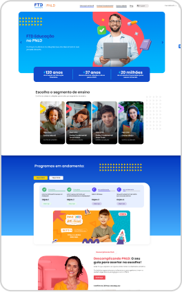 Screenshot FTD Educação