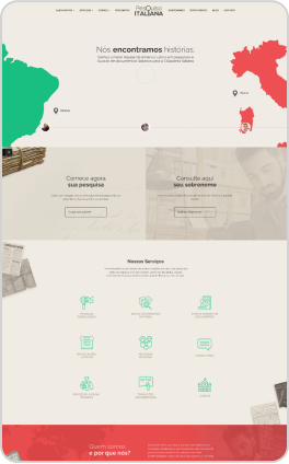 Screenshot Pesquisa Italiana