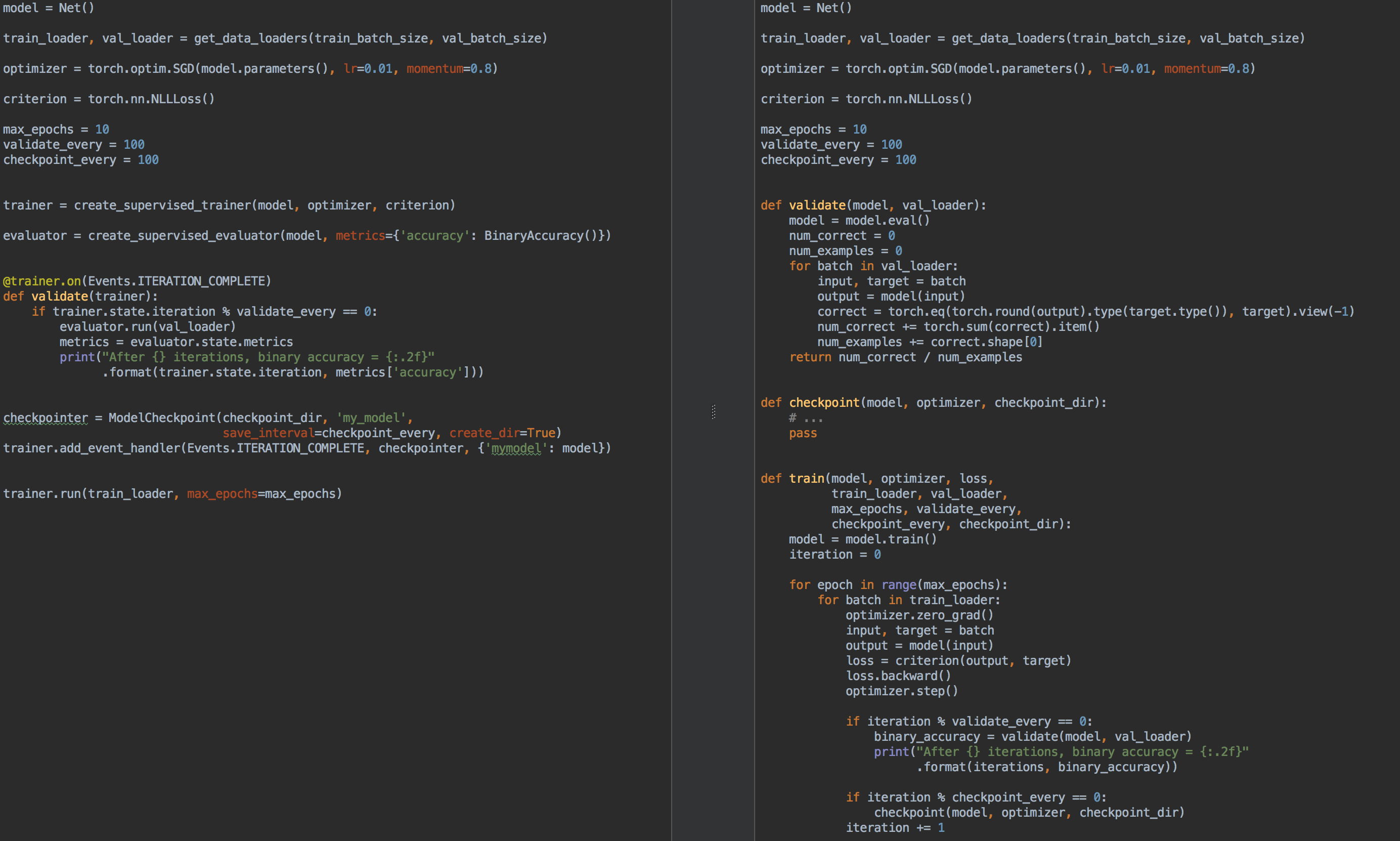 assets/ignite_vs_bare_pytorch.png