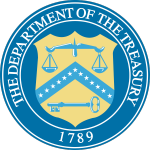 Department of the Treasury logo