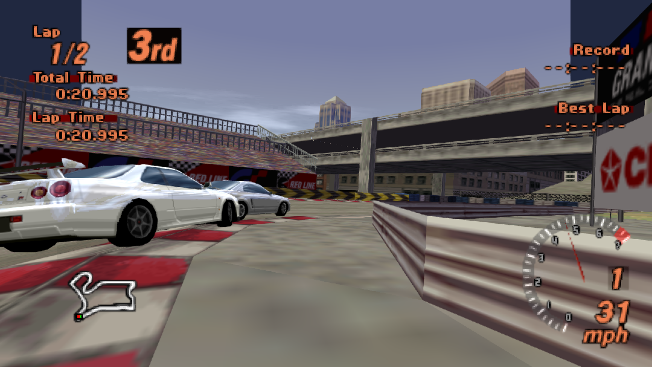 Racing through Seattle Circuit