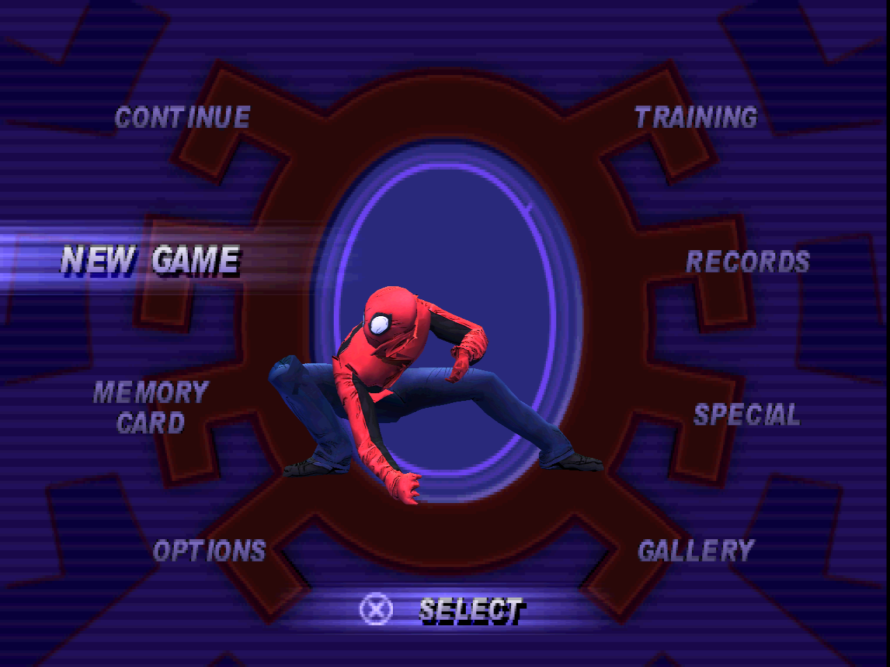 Last Stand custom model in the Spider-Man main menu