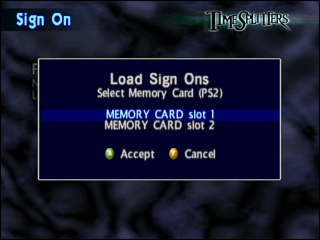 Xbox: Load Sign Ons
