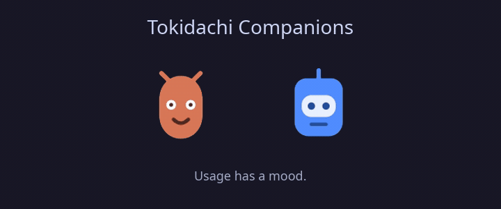 Tokidachi Companions reacting to usage