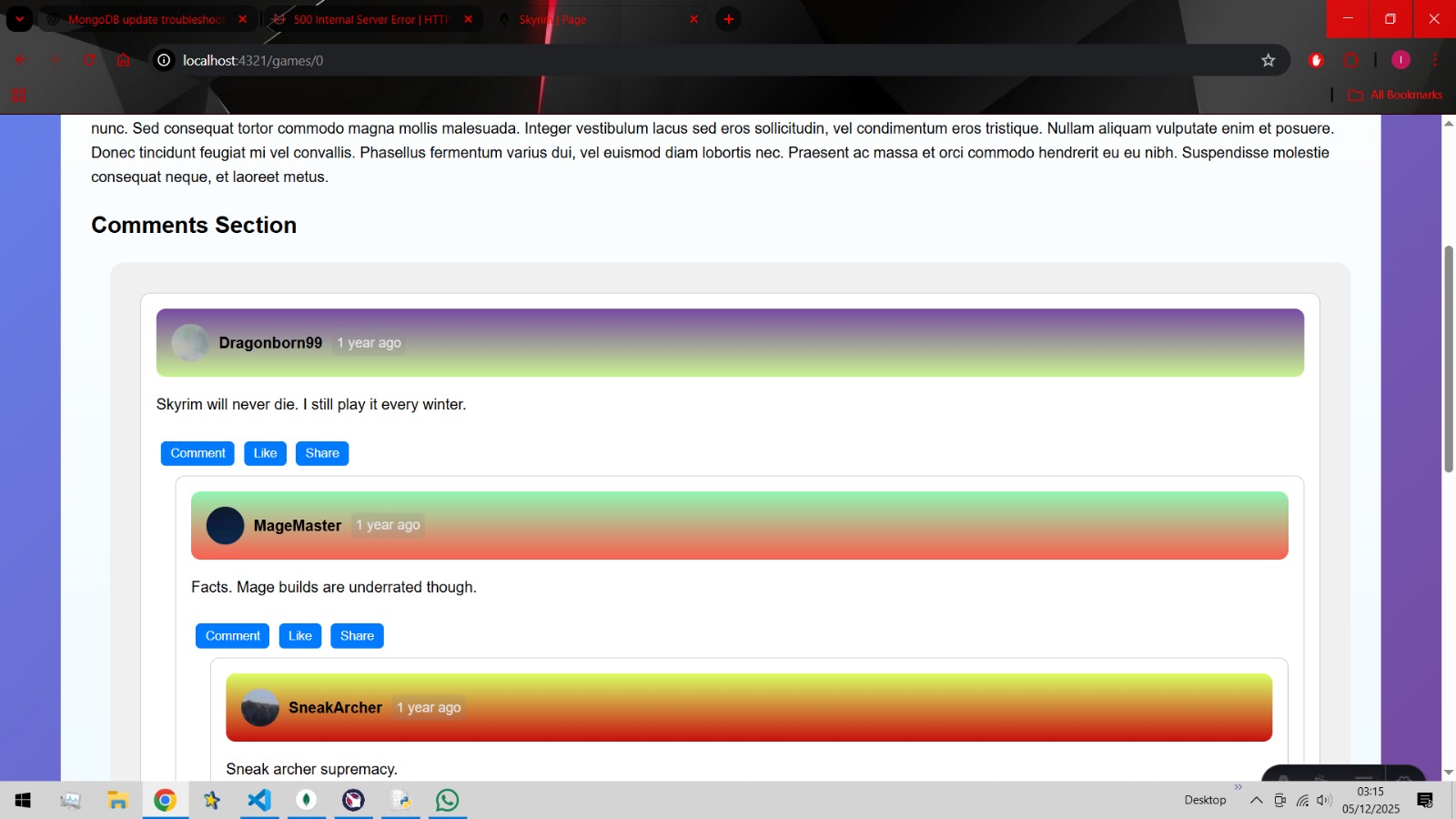 App screenshot