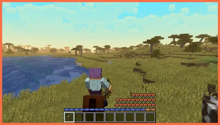 Moving the camera from the horse settings while the world carries on behind