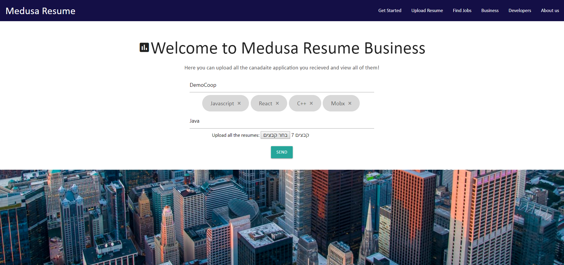 GitHub GabiCtrlZ/MedusaResume M.E.R.N Stack web application
