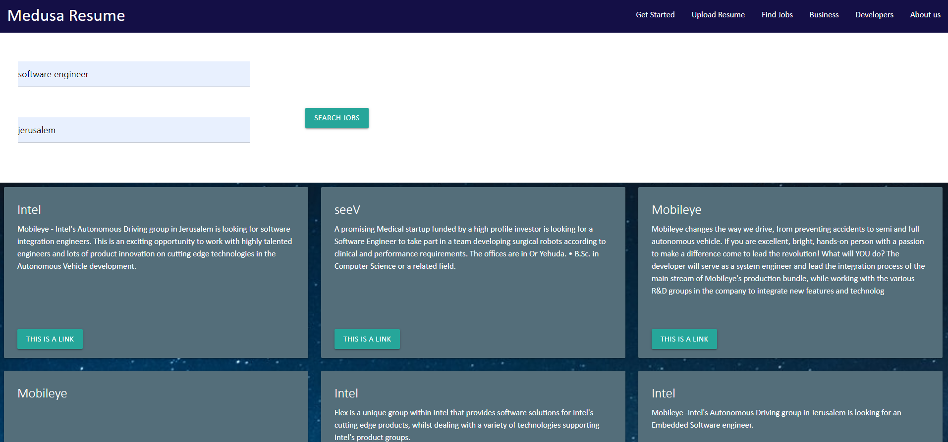 GitHub GabiCtrlZ/MedusaResume M.E.R.N Stack web application