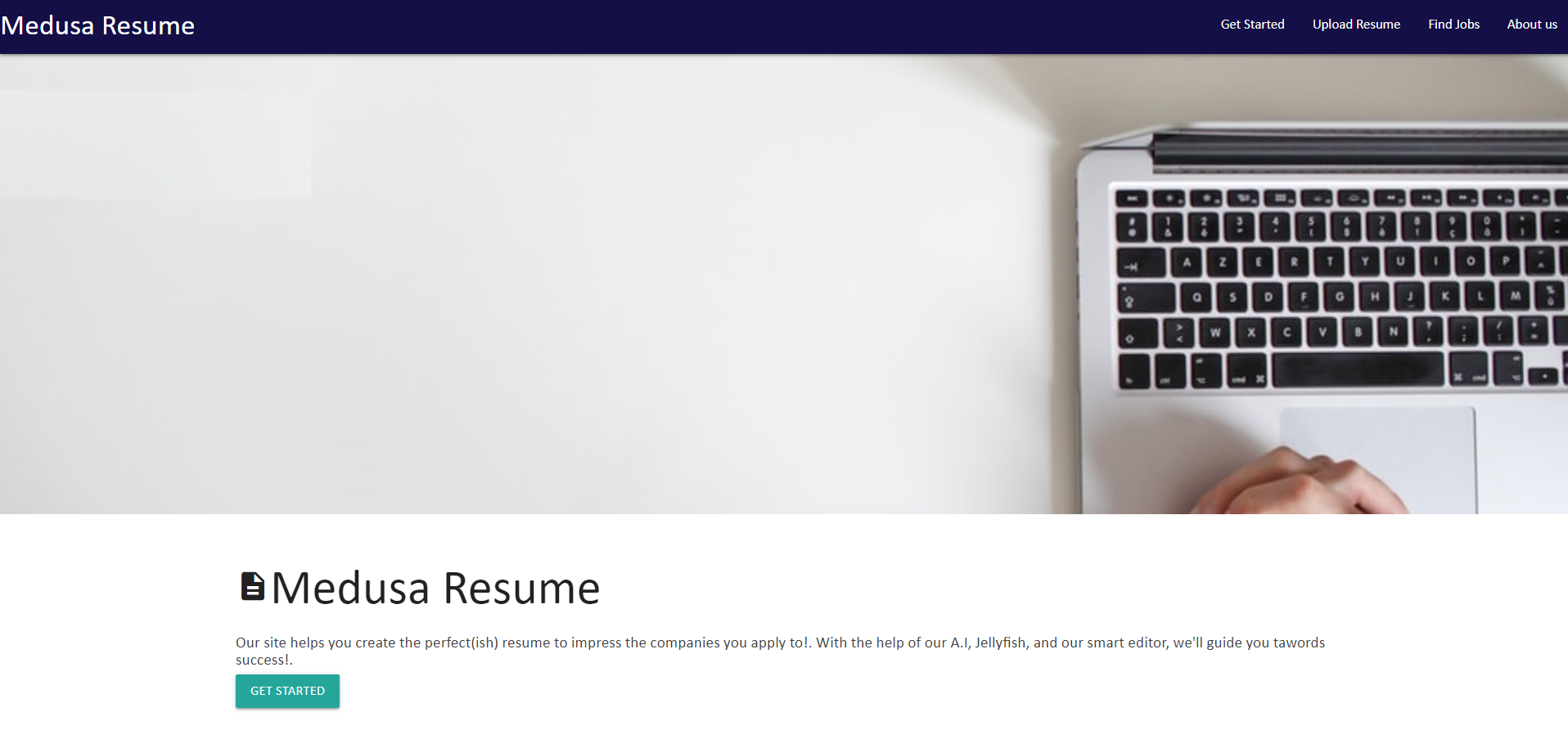 GitHub GabiCtrlZ/MedusaResume M.E.R.N Stack web application