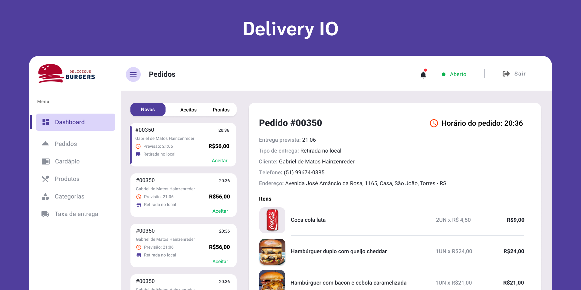 Delivery IO