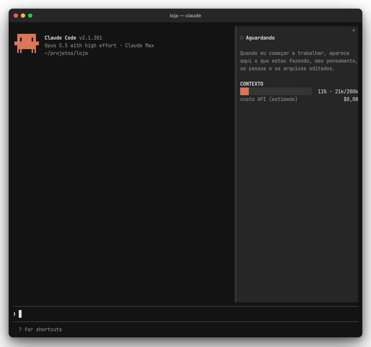 GabrielPauloT/painel-claude screenshot